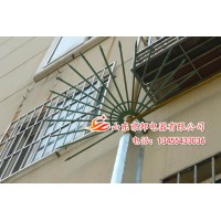 供應燃氣管道防爬刺、學校防爬刺、小區圍墻防爬刺、陽臺防爬傘