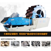 新型環保洗砂設備讓洗沙生產線洗選，洗凈能力更強