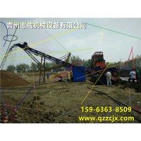 篩分水洗石粉沙設(shè)備.麻骨砂水洗輪式洗砂機(jī)械