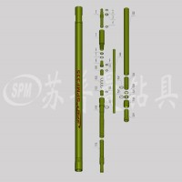 宣化蘇普曼貫通式反循環潛孔沖擊器SPMF335沖擊器