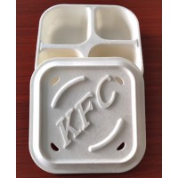 小麥大麥秸稈生態(tài)全降解餐具及包裝制品生產(chǎn)流水線