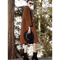 新款女裝沐沐服飾庫存尾貨資源在線批發阿爾巴卡19冬女裝大衣