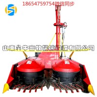 懸掛式雙圓盤青儲機 山東犇牛大型青飼料收割機