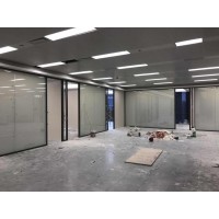 安格美增雙玻夾層百葉不銹鋼鋼化玻璃辦公隔斷專用