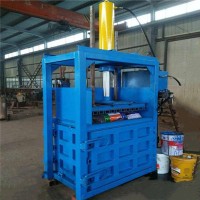 專業廢桶壓扁機 廢料壓扁打包機 立式液壓壓扁機