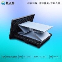 800*600mm大型塑料圍板箱生產廠家