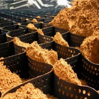 100-445蜂巢格室蜂巢約束邊坡保護系統蜂巢格室