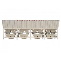 混凝土配料機漏斗式PLD-4800四倉