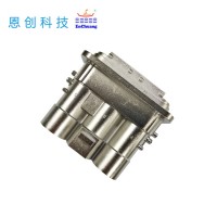 三芯大電流連接器殼體鋅合金壓鑄廠家定制