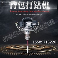 背包鉆機便攜式淺層取樣鉆機小型野外取芯探測背包鉆機輕便