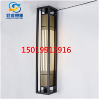 售樓處外墻燈廊架景墻燈新中式壁燈戶外防水壁燈不銹鋼長(zhǎng)條門柱燈