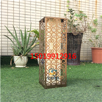 中山廠家定做戶外草坪燈簡約中式矮路燈防水不銹鋼地燈特色景觀燈