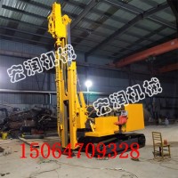 現貨出售履帶式光伏打樁車 光伏伸縮款打樁機