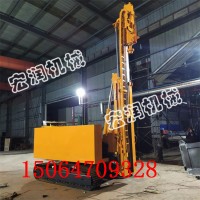 新款太陽板光伏打樁機 光伏發電打樁機 履帶光伏打樁機