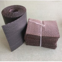 定做黑色導(dǎo)電膜復(fù)紅色氣泡袋廠家