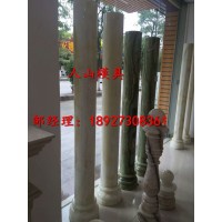 廠家批發(fā)漢白玉陽(yáng)臺(tái)硅膠模具 石雕羅馬柱硅膠模具