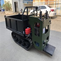 供應全新小型履帶車農用自行走運輸車1T手扶履帶車