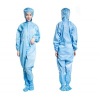 防靜電連體服防靜電防護服條紋連體服防靜電無塵服定制批發