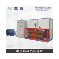 瑞源供應導熱油電加熱器電鍋爐攪拌機電加熱導熱油爐反應釜