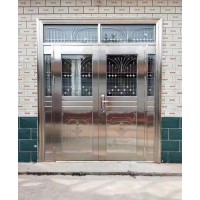 河北任丘不銹鋼門廠家加工定制