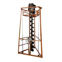 三角架挖坑機三腳架固定式鉆眼機便攜式水泥桿挖坑機