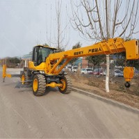 廠家供應裝載式越野行車吊 鏟車改裝吊車 8噸液壓行走越野吊車