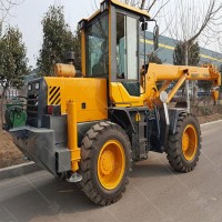 8噸自行走越野吊車  多功能越野吊 裝載機輪胎式越野吊車