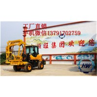 裝載護欄打樁機高速公路護欄打樁機廠家直銷波形鉆孔護欄打樁機