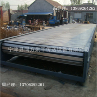 廠家直銷重型輸送機流水線輸送機不銹鋼鏈板輸送機使用壽命長