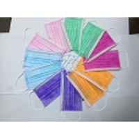 彩色三層民用口罩精包裝 高率效質量達標 彩色成人口罩現貨