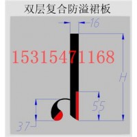 皮帶機防溢裙板  輸送帶裙板   導料槽防溢裙板