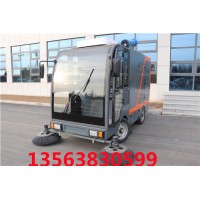 騰陽電動駕駛式掃地車一機多用，省時省力省人工！