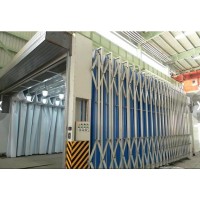 多功能伸縮式移動噴烤漆房