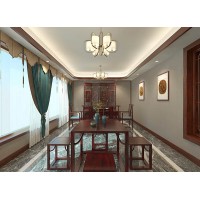 別墅裝修案例-中式別墅裝修-師古創今紅木裝修