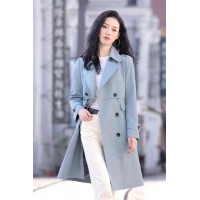 秋季女式外套 風衣 品牌折扣女裝 庫存服裝一手貨源