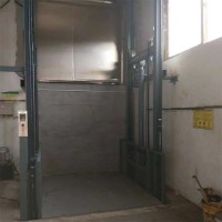 濰坊青州液壓導軌式升降貨梯廠房倉庫專用提升機廠家