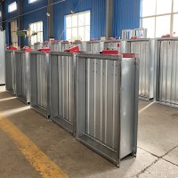 280度排煙防火閥，常開式3C排煙閥，鍍鋅板電動防火閥