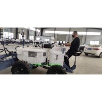 混凝土廠房激光找平機兩輪手扶式激光攤鋪機座駕式整平機