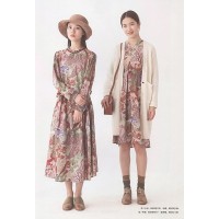 廣州棉麻折扣女裝風衣外套羽絨服【歆艾】21秋冬批發