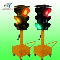 北京太陽能移動紅綠燈紅藍爆閃燈交通信號燈