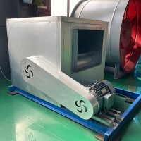 HTFC離心風機箱_低噪聲柜式離心風機_消防排煙風機箱