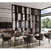 酒店異型鏤空屏風隔斷客廳家裝玄關