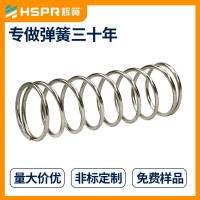 316不銹鋼圓柱形彈簧 拉簧 非標汽車減震壓簧彈簧廠家定制