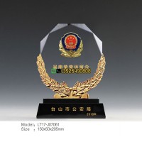不忘入警初心牢記愛民使命警察入警紀念品供應商 麥穗獎牌批發(fā)