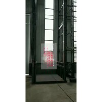 山東菏澤固定式提升機導軌式液壓升降級廠房貨梯