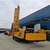 供應(yīng)履帶基坑護坡鉆機 多功能全液壓舉升鉆機 山體支護錨固鉆機