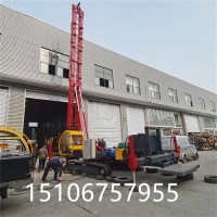 履帶式長螺旋打樁機 灌漿打樁一體機 cfg鉆機抗浮錨桿樁機